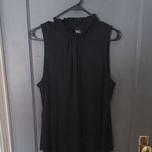 W5 Women's Elegant Black Tank Top